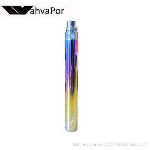 Bling bling rainbow ego-c Twist battery with factory price